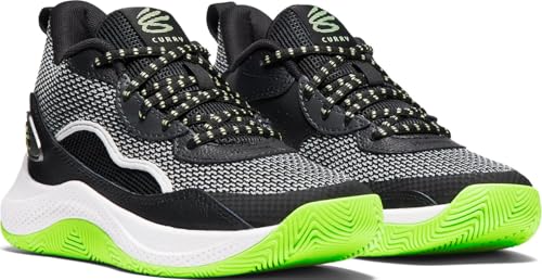 Under Armour - Unisex-Child Gs Curry 3Z 24 Shoes, Color Black (001), Size: 6 M US Big Kid4