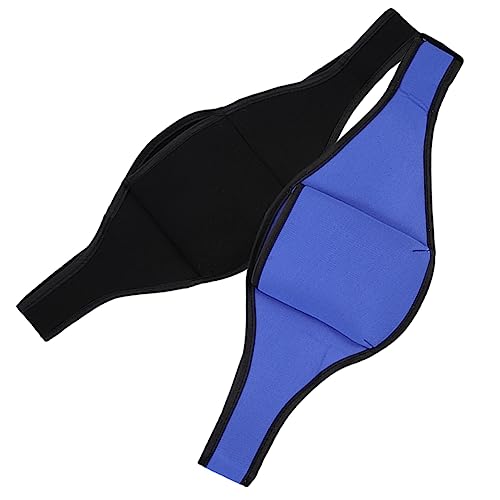 CIMAXIC 2Pcs Mic Waist Belt Carrier Bag Comfortable Fitness Pouch for Teachers Singers Securely Holds Microphone Transmitter for All Waist