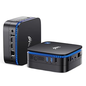 KAMRUI AK1 Plus Mini PC, Intel 12th Gen N95(up to 3.4GHz) Mini Desktop Computers, 16GB DDR4 RAM 512GB M.2 SSD Micro Computer Tower Support 4K UHD, Dual Wi-Fi, BT 4.2 for Business Home Office