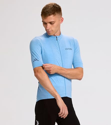 ARC Men's Merino Cycling Jersey | Italian Merino Blend Jersey | Temperature Regulating, Fast Wicking, Quick Dry |S-XL4