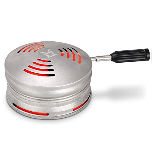 Shisha Kopf Set – Kitosun Vulcan SmokeBox HMD + Neu Wasserpfeife Silikon Phunnel Kopf Kohle Halter Shisha… – Bild 4