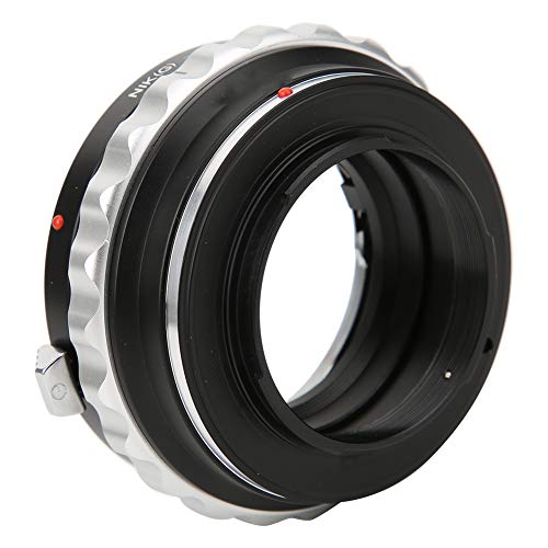 Fikaz NIK(G)-FX Bague D'adaptation D'Objectif pour ObjectifG/S/D vers Appareil Photo à Monture Fuji FX, Fonctionnement Manuel Complet, Alliage D'aluminium