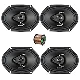 2 Pair (Qty 4) of Blaupunkt BPS-E683 6x8