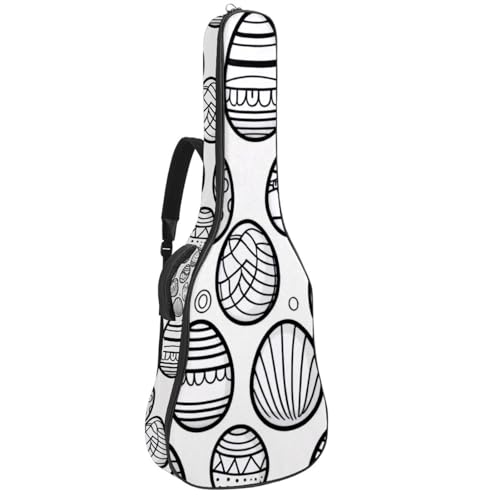 Sac de guitare acoustique étanche multicolore housse de transport 41"