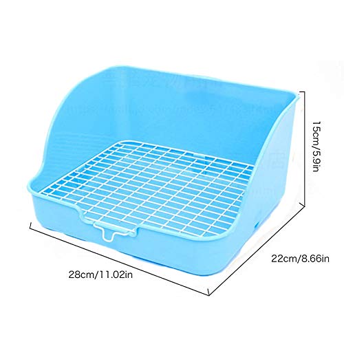 Ppactvo Rabbit Toliet Pet Toilet Pet Potty Indoor