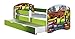 ACMA Letto per Bambino Cameretta per Bambino con Materasso Cassetto II VERDE (44 Choo-choo, 180x80 + Cassetto)