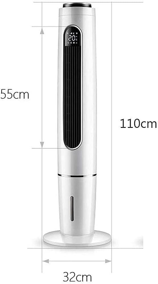 Standing Air Conditioner Evaporative Air Cooler Home Mobile Air Conditioner Can Be Timed Bedroom Children's Fan Purifier humidifier Small air Conditioner Single Cooling Fan Conditioner Floor Fan (B