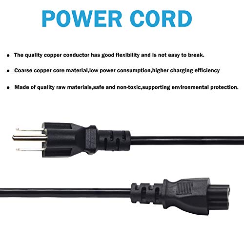 USB Type C Ac Adapter Charger for HP Spectre X360 Lenovo Yoga 720 910,Miix 720-12ikb,IdeaPad 720s,Thinkpad X1 Tablet Yoga 5 Pro GX20M33579,TPN-CA01 815049-001,Chromebook,Laptop Power Supply Cord 45W - Thumbnail 3