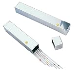 neoLab Edelstahl-Pipettenbüchse mit Überstülpdeckel, 80 mm Höhe, 80 mm Breite, 300 mm Länge