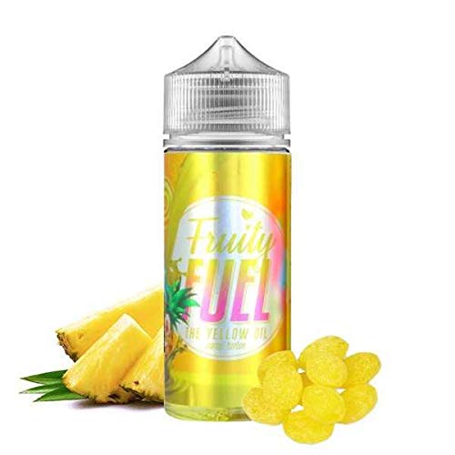 The Yellow Oil 100ml Fruity Fuel sans Nicotine ni Tabac Cover