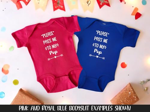 Pop Themed Infant Bodysuits, Baby Shower Newborn Gift, Pregnancy Reveal Present, Valentine's or Father's Day Gift2