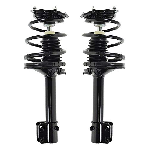 Image of TRQ Rear Strut and Spring Assembly Set 2 Piece Compatible with 1995-1999 Dodge Neon 95-99 Plymouth Neon