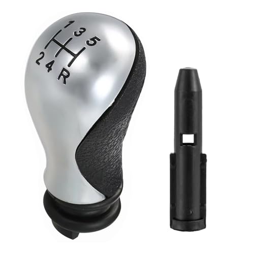 Juttzzei Pommeau de Vitesse Citroen, Pommeau de Levier de Vitesses 5 Vitesses pour Citroen C5 2001-2008 Xsara Picasso 1999-2008 Levier de Vitesse avec...