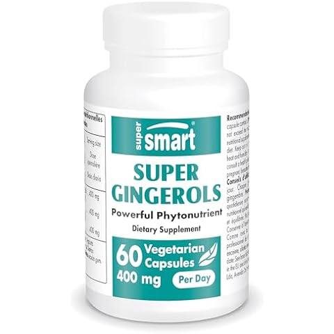 Supersmart - Super Gingerols 400mg per Day Cover