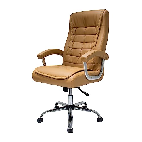 Cadeira De Escritório Presidente Ergonômica Com 42 Molas Ensacada...