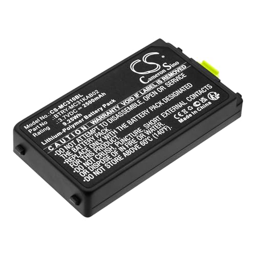 CS-MC310BL Batteria 2500mAh compatibile con Symbol MC3100 MC3190 MC3190-G13H02E0 MC3190-GL4H04E0A MC3190-KK0PBBG00WR MC3190-RL2S04E0A MC3190-RL4S04E0A MC3190-SL4H12E0U MC3190G per Zebra