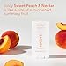 Native Aluminum Free Deodorant, Sweet Peach & Nectar, 72 Hour Odor Control, for Women & Men, Contains Naturally Derived Ingredients, 2.65 oz