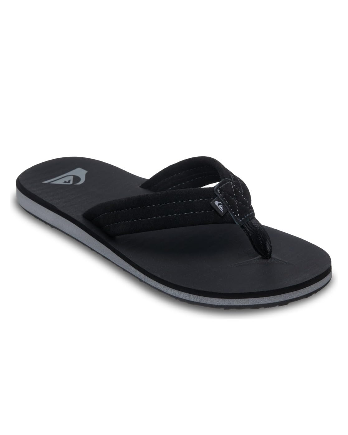 Quiksilver Men's Carver Suede 26th Sandal, Black 1, 39 EU