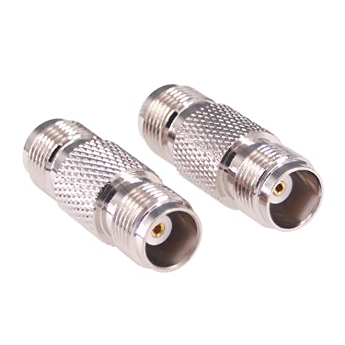 Adaptador TNC hembra a hembra coaxial RF pack 4 piezas miniatura 3