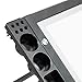 Artograph Futura Light Tracing Table for Artists with Storage and Adjustable, Dimmable Glass Work Top
