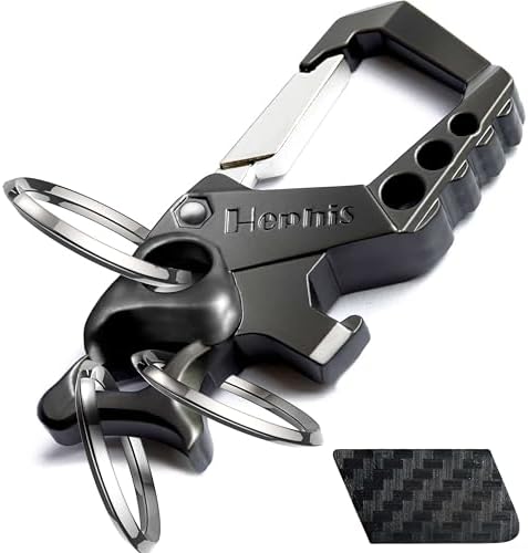 Hephis Skull Heavy Duty Key Chain,Car Emergency Escape Tool, Seat...