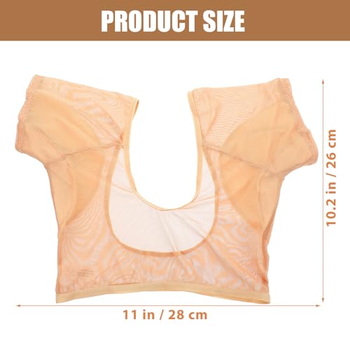 minkissy Colete De Suor De Axila Respirável Malha Topos Axilas Almofadas De Suor Para Mulheres Axila