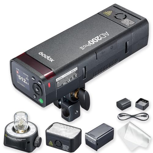 Amazon | 【Godox正規代理店＆日本語取扱説明書】Godox AD200Pro II