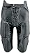 Martin Sports Integreated Dazzle Football Pants for Adults, Black, Large