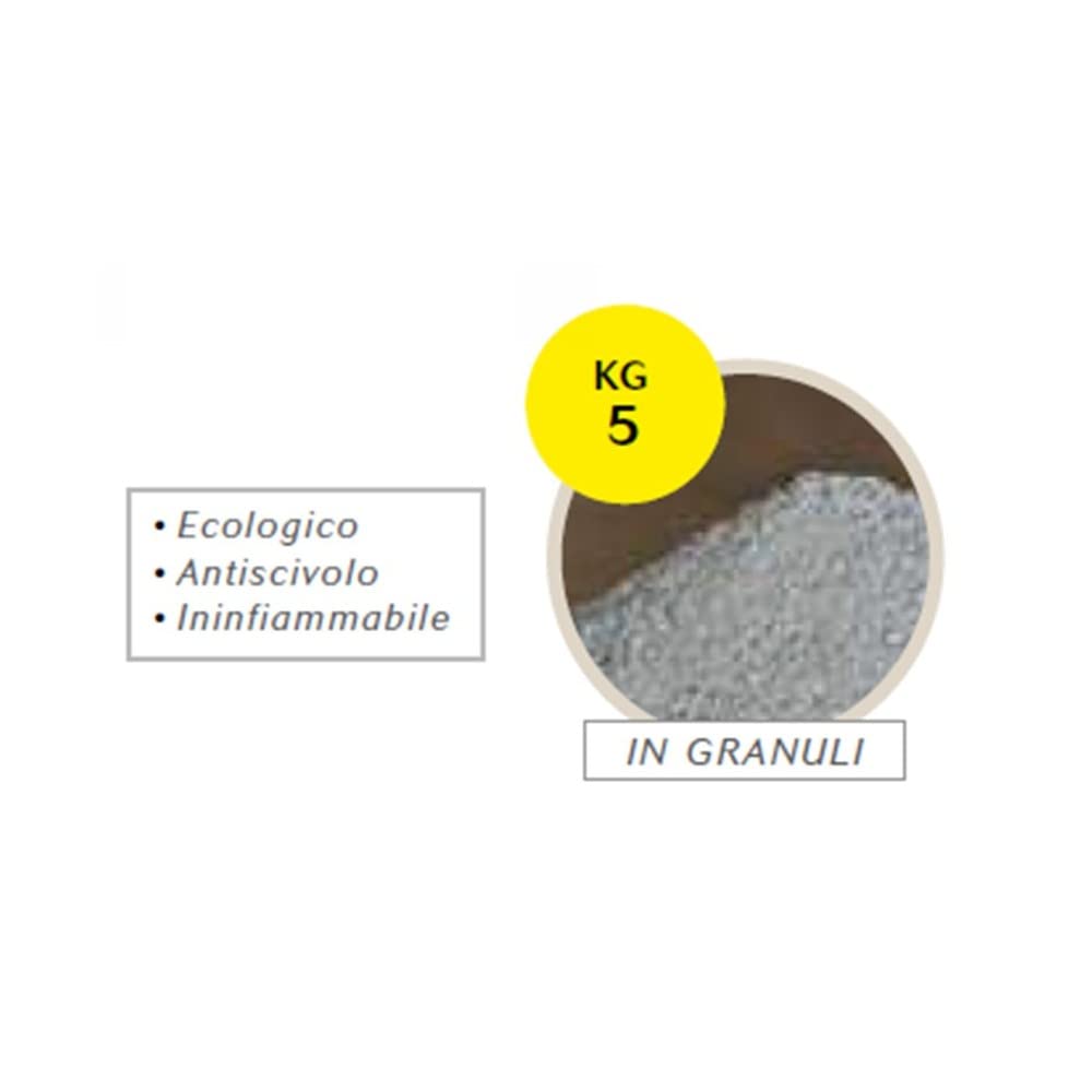 RIMOL Assorbitore universale in GRANULI Ecosorboil 4,5kg antisdrucciolo ecologico ininfiammabile antiscivolo certificato