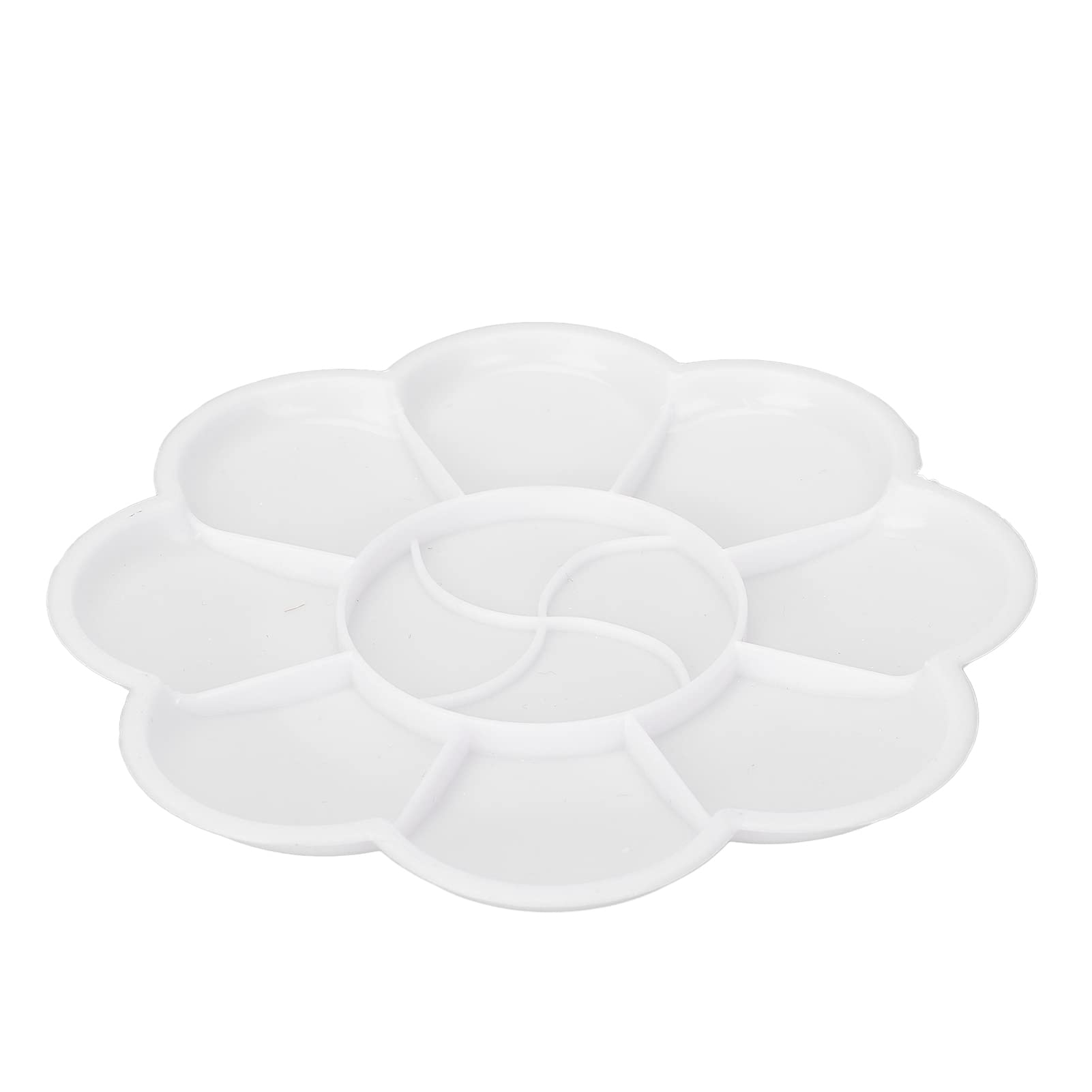 Broleo Paint Pallet Tray, Paint Tray Palettes Color Mixing Comfortable Hold Easy Cleaning For Studio For Artists For Pigment Separation