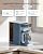 KOVIET CF02 10 Stage Reverse Osmosis Water Filter Countertop, 6-in-1 Hot Water RO Water Filtration System with Bottle, 3:1 Pure to Drain Ratio, Portable Water Filter, No Installation, Blue