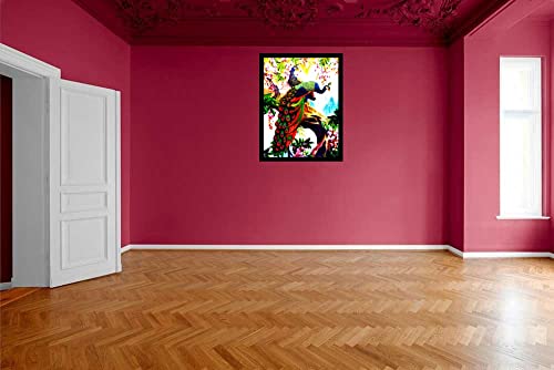 Image of Suninow 5D Painting for living room (peacock)