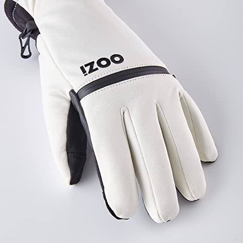 Oozi Winter Gloves For Men Women Touchscreen Gloves Cold Weather Warm Gloves For Running Cycling Driving (S, Off White) #TOP1