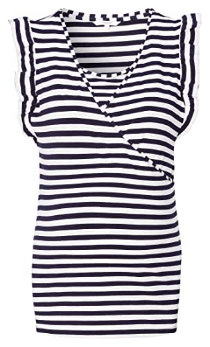 T-shirt d'allaitement pour le quotidien des mamans actives modèle Maud à rayures