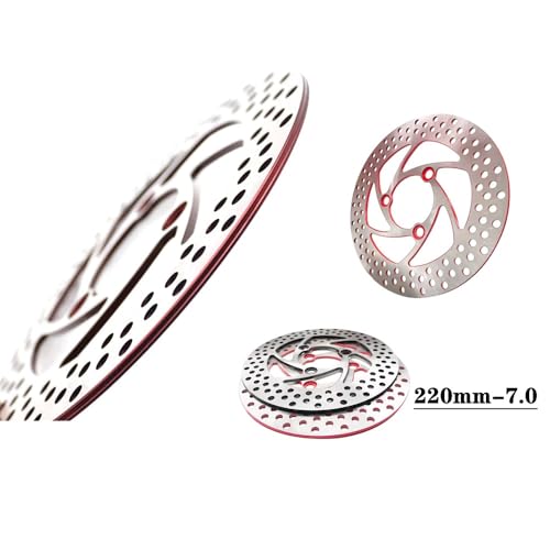 Kit disques de frein moto 220mm pour rouler en toute sécurité lors de vos trajets - 2