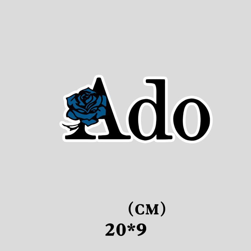 Amazon.co.jp: 5点セット Ado アド アイドル歌手 応援 グッズ 車の