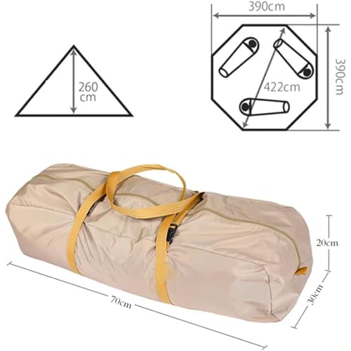 Carpa India Adulto Pirámide de Algodón para 5-8 Personas miniatura 7
