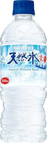 サントリー 天然水 冷凍PET 500ml×24本 PET