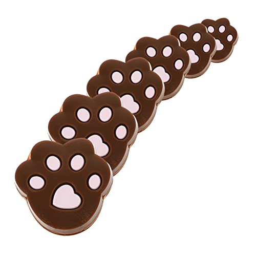 KESYOO 6Pcs Cartoon Tennis Racket Dampeners Rubber Shock Absorbers for Improved Control Comfort Adorable Designs for All Ages Easy to Install Tennis Accessories