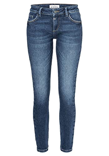 Timezone Damen Tight AleenaTZ Freizeithose, Balanced Blue wash, 26 – Ansicht 1