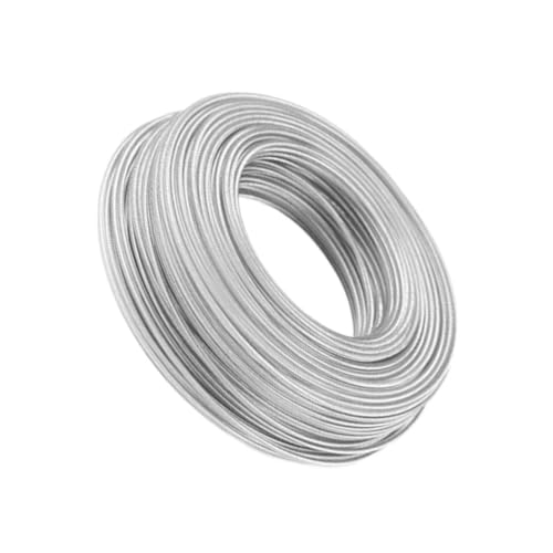 Lawn Cleaning Wire Trimming Steel Core Anti-Tangle Performance Excellent (3.0mmx45m) miniatura 1
