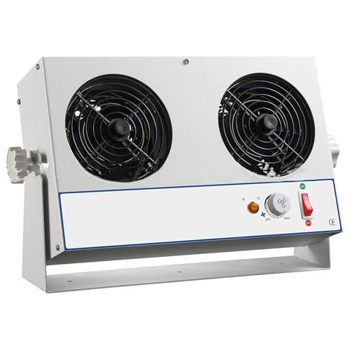 Ventilador ionizador antiestático electrostático, elimina la estática para impresión, embalaje, pulverización de plástico y desmoldado con flujo de aire ajustable
