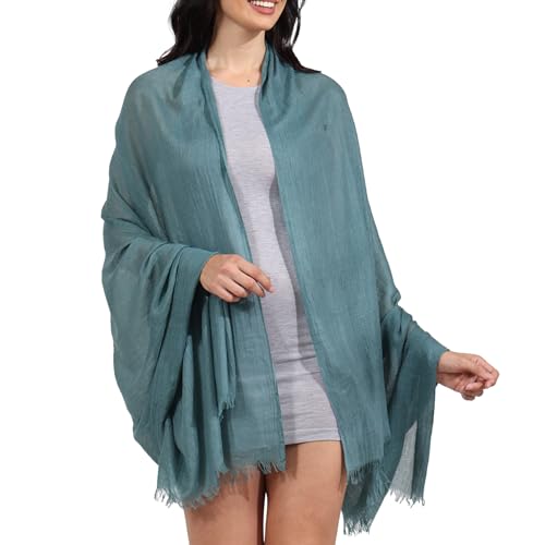 Women's Shawl, Evening Dress & Bikini Cover-Up, All-Season Scarves, Shawl Wraps for Women, Lightweight Pashmina Shawls - Main Image