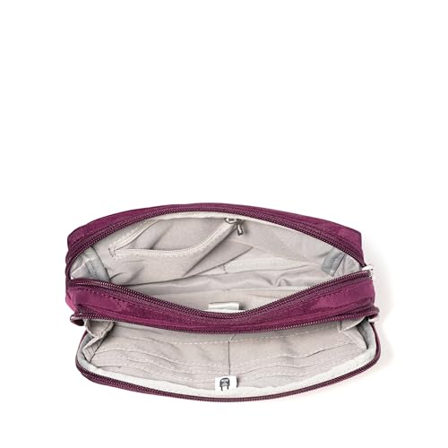 Image of Baggallini Modern Belt Bag 5x8 Travel Fanny Pack Sling Bag Waistpack w /RFID Card Holder Water-resistant Crossbody Bag