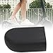 Keen so Cubierta de Soporte de pie de pie de Patinete eléctrico de Silicona, Accesorios de Soporte Protector de pie de Patinete eléctrico para Xiaomi(Negro)