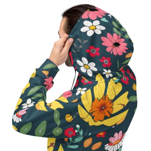 Hoodie Premium Polyester Blende : Sweat All Over Print avec Durable Construction