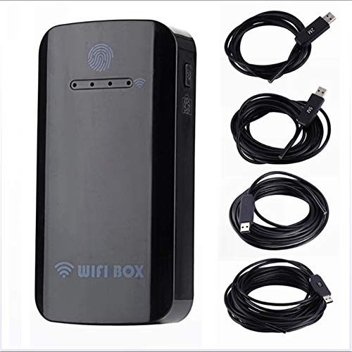 Wasserdichtes WiFi-Detektionsendoskop mit 6 5,5 mm LED-Leuchten HD wasserdichte Schlangenkamera für Such-und Rettungsarbeiten,