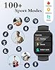 RUIMEN Montre Connectée Homme Femme avec Appel Bluetooth Smartwatch avec Podometre Cardiofrequencemetre Oxymetre Montre Sport pour iPhone Android Etanche IP68 Notification Chronometre Meteo Noir