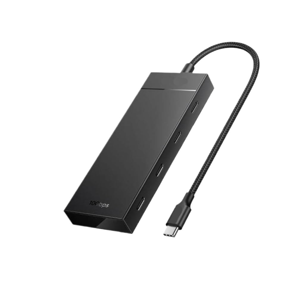 Hub USB C 10Gbps Type-C 3.2 Gen2 Splitter USB C USB A Hub 4 porte USB 3.2 Compatibile con Pro Air (guscio ABS 4C)