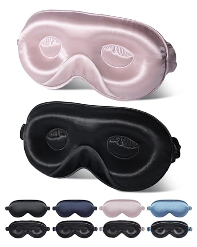 BeeVines 22 Momme Silk 3D Contoured Sleep Mask Product Picture